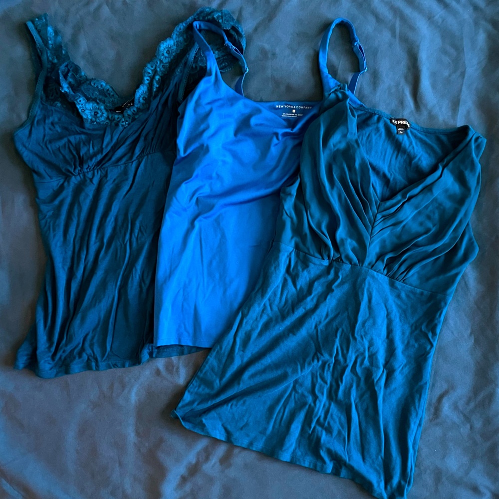 Y2K Era Tops - Blues